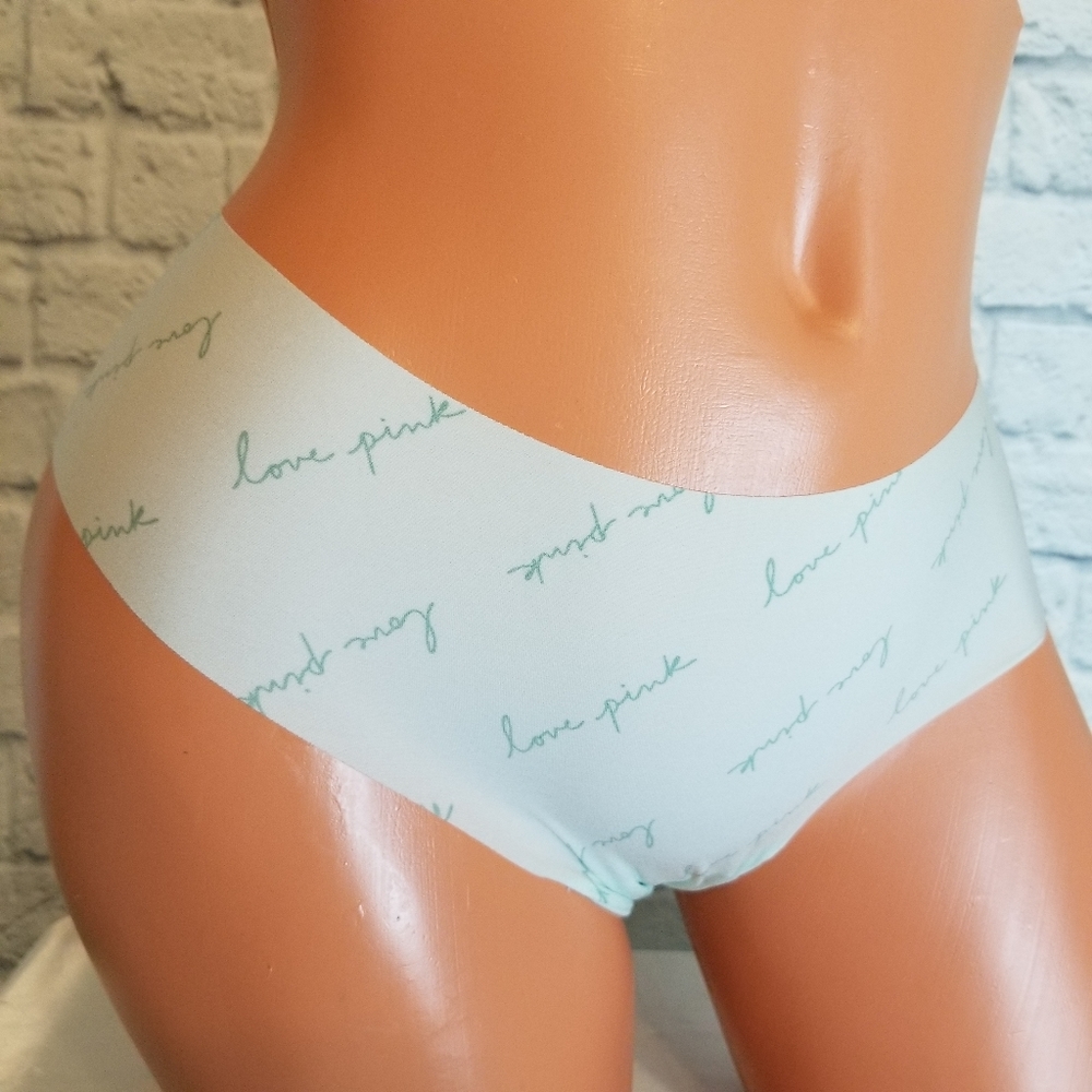 PINK Victoria's Secret Logo Cheekster Panty Medium New